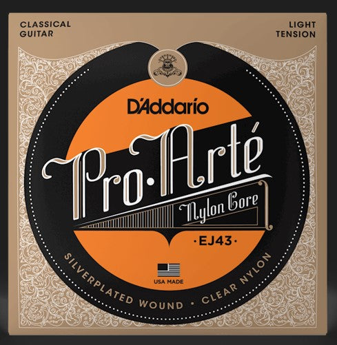 D'Addario EJ43 Pro Arte Light Tension Nylon Classical Guitar String Set