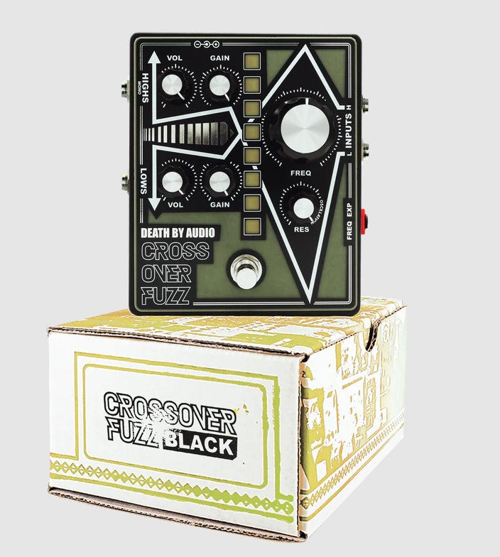 Death By Audio Crossover Fuzz Pedal - Black