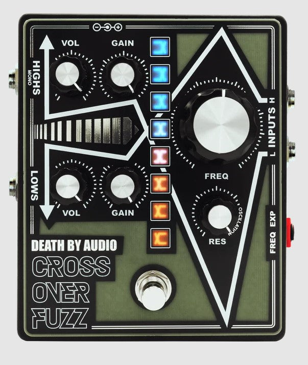 Death By Audio Crossover Fuzz Pedal - Black