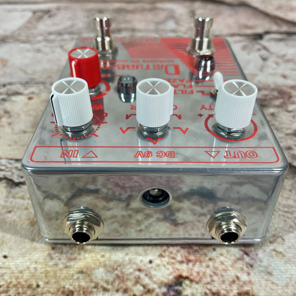 flanger and phaser pedal Death by Audio Disturbance Filter Flanger Phaser Pedal