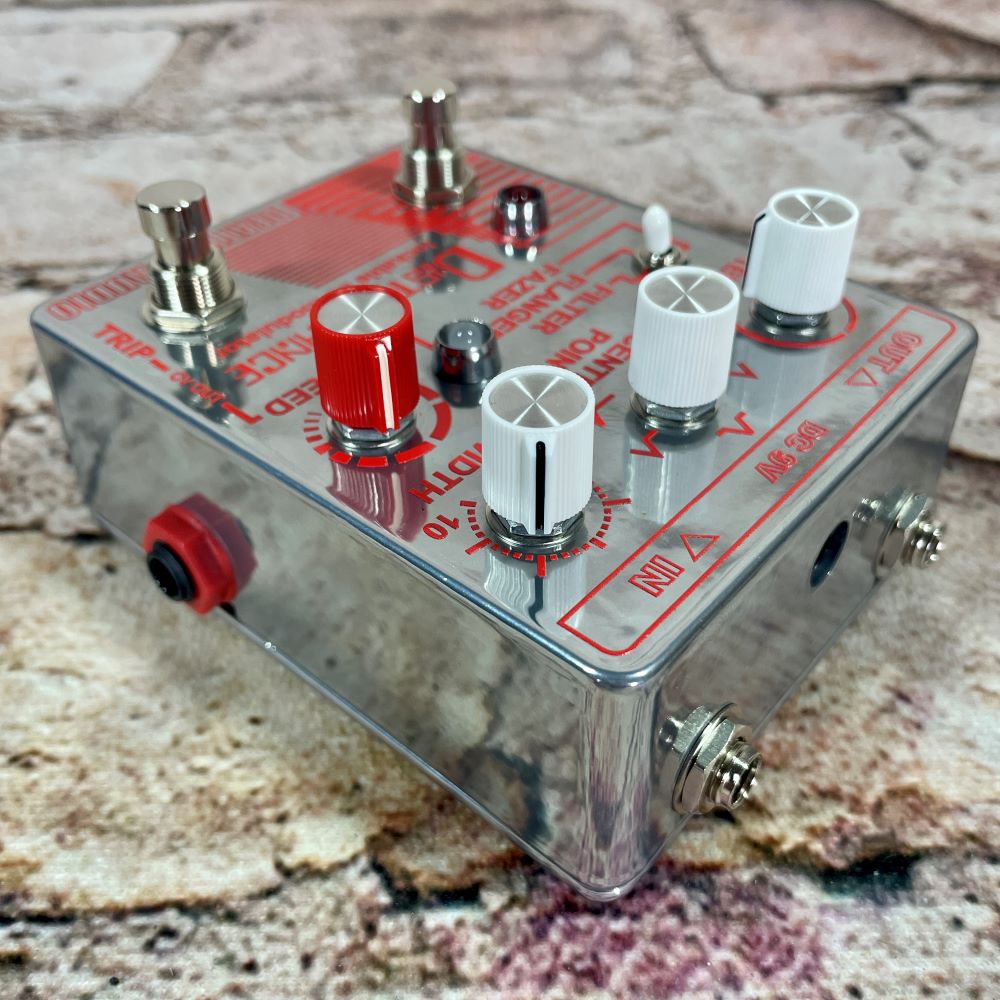fender flanger pedal Death by Audio Disturbance Filter Flanger Phaser Pedal