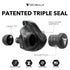 Decibullz Custom Molded Earplugs 31dB NRR PLG1-BLK