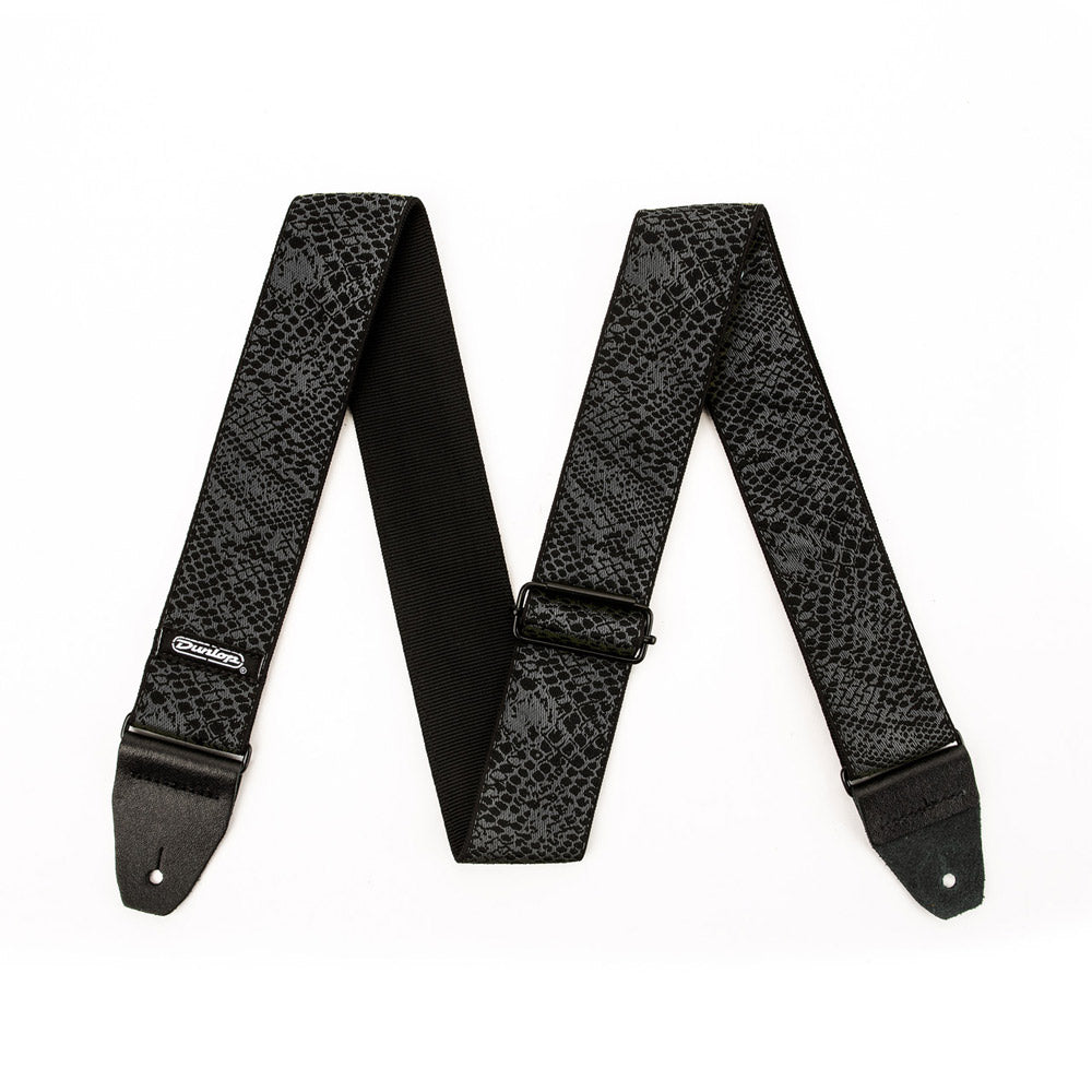 Dunlop D67-32 Jacquard Serpentine Black Guitar Strap