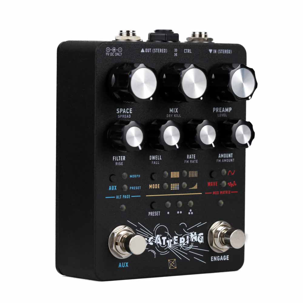 Electronic Audio Experiments Scattering Stereo Reverb Pedal