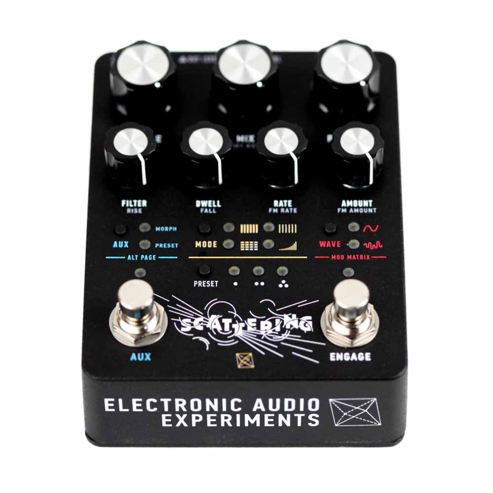 Electronic Audio Experiments Scattering Stereo Reverb Pedal