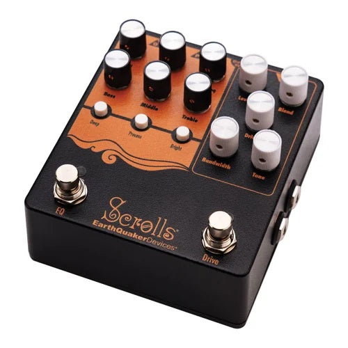 EarthQuaker Devices Scrolls Bass Odyssey Preamp Pedal