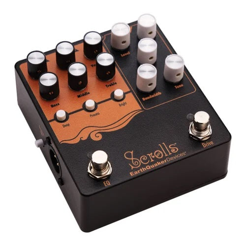 EarthQuaker Devices Scrolls Bass Odyssey Preamp Pedal