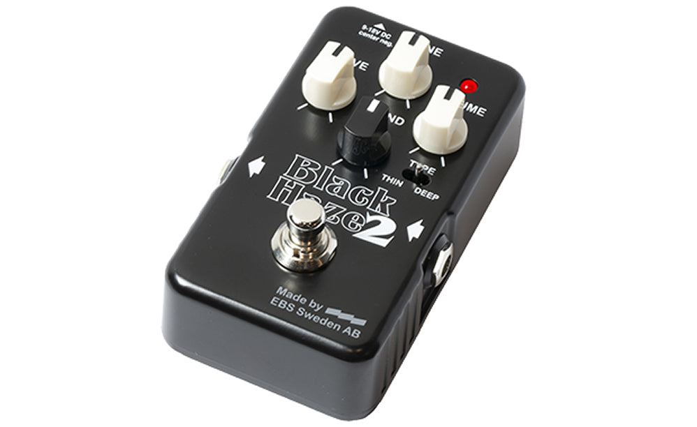 EBS Black Haze 2 Analog Overdrive/Distortion Pedal