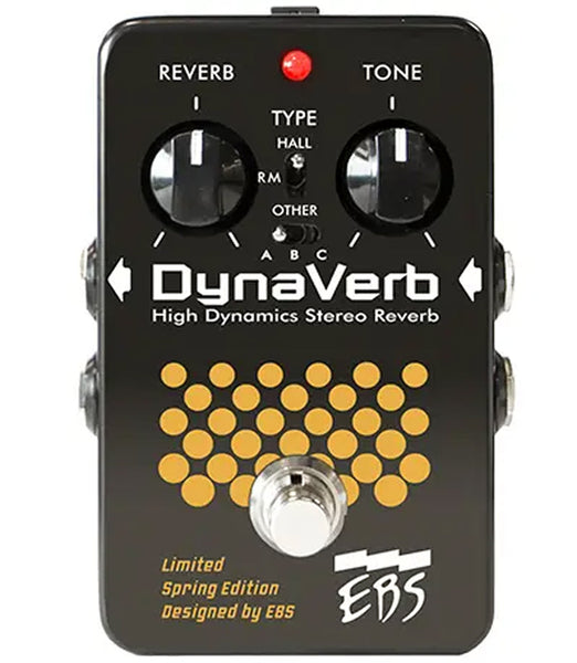 EBS Limited Spring Edition DynaVerb High Dynamics Stereo Reverb
