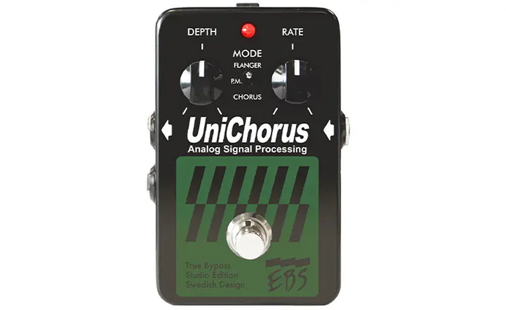 EBS Black Label Series- Unichorus Analog Signal Processing Pedal V2