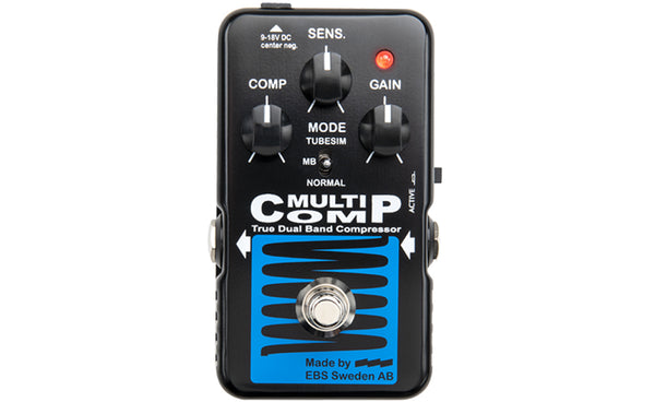 ベース MULTIP COMP True Dual Band Compressor EBS Blue Label Series Multicomp True Dual Band Compressor