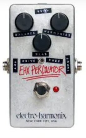 Electro-Harmonix Percolator Harmonic Saturator Fuzz Pedal