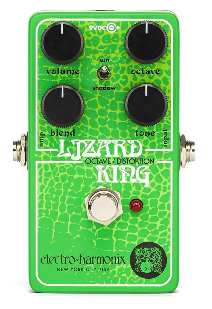 Electro-Harmonix Lizard King Bass Octave Fuzz Pedal