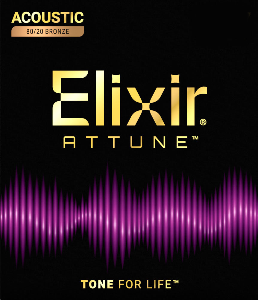 Elixir Strings 16052 Phosphor Bronze Acoustic Guitar Strings - Light (.012-.053)