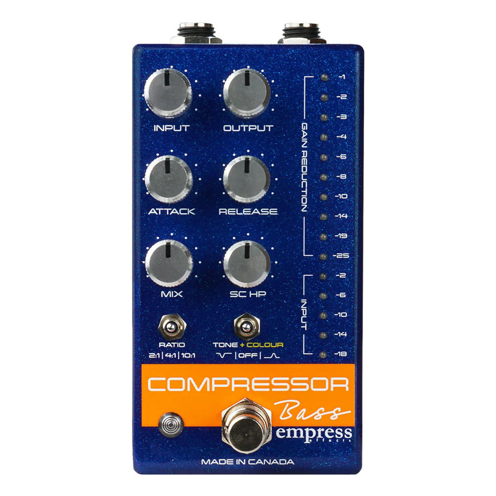 Empress Effects Compressor Bass - Blue