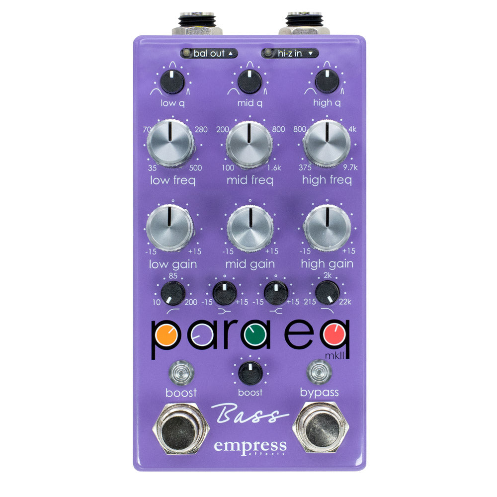 Empress Effects Bass ParaEq EQ Pedal