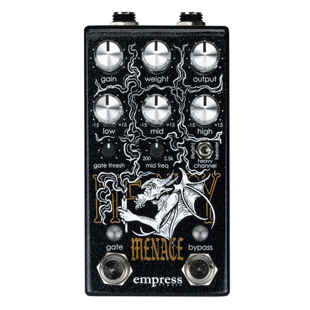 Empress Effects Heavy Menace Distortion Pedal