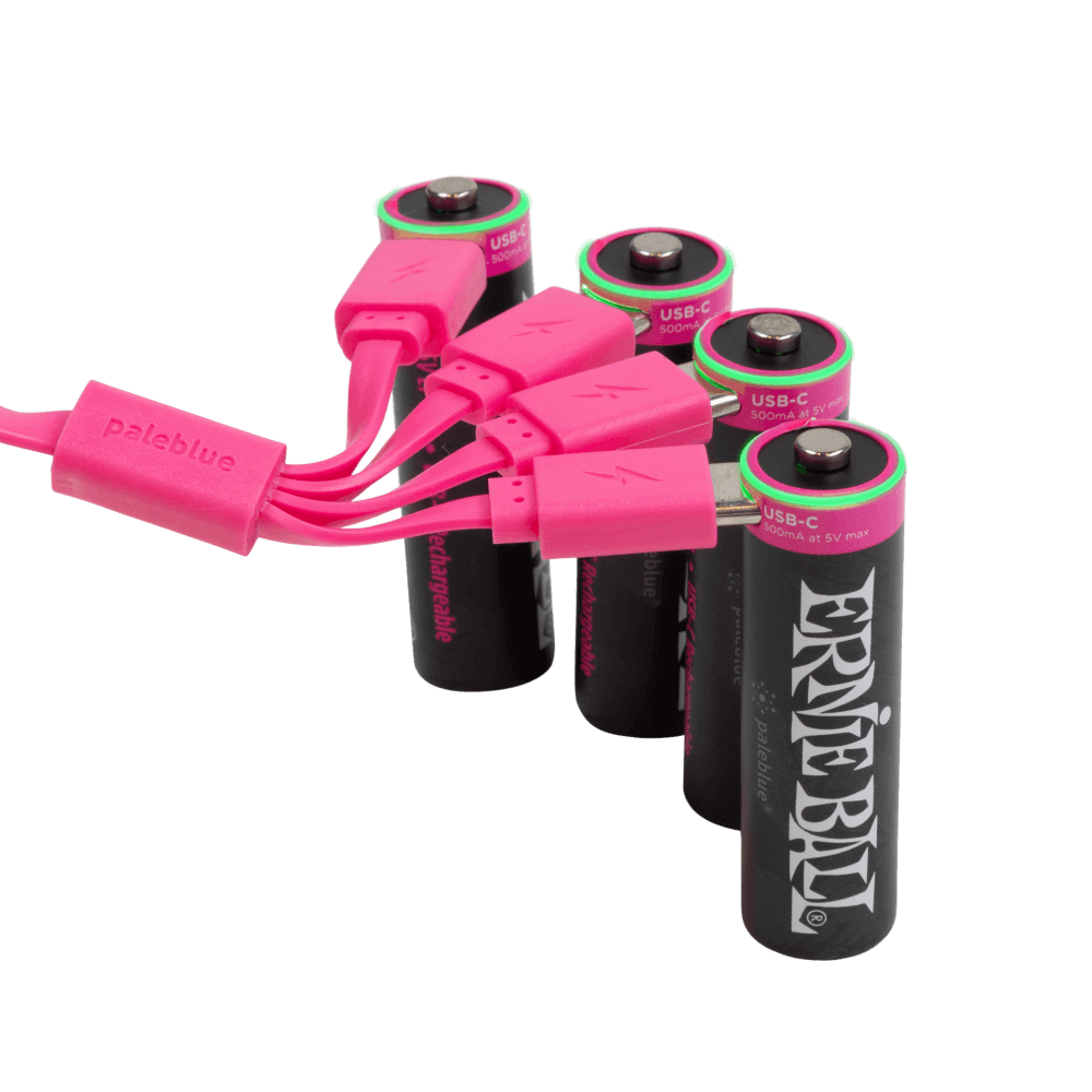 Ernie Ball USB-C Rechargeable Battery AA - 4 pk