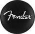 Fender Spaghetti Logo Pick Pouch Barstool, Black/Chrome, 24"