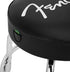 Fender Spaghetti Logo Pick Pouch Barstool, Black/Chrome, 24"