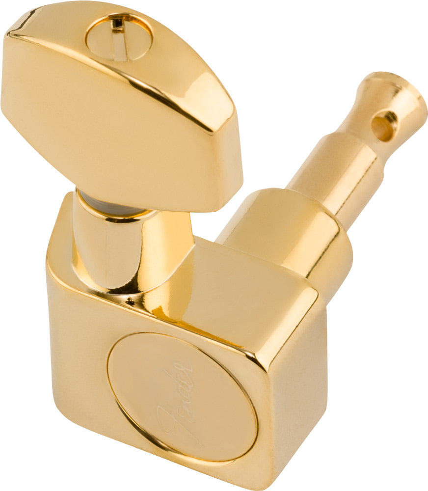 Fender American Pro Staggered Stratocaster/Telecaster Tuning Machine Set (Gold) (6)