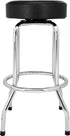 Fender Custom Shop Chevron Logo Barstool, Black/Chrome, 30"