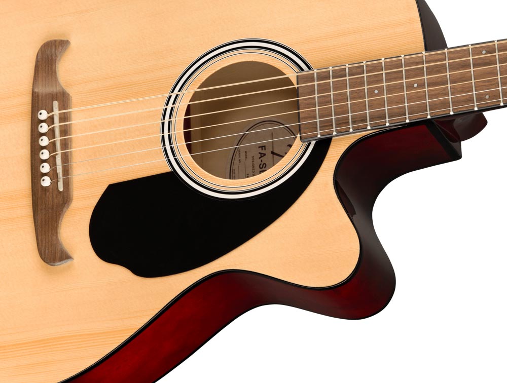 Fender FA-135CE Concert Acoustic Guitar  - Natural