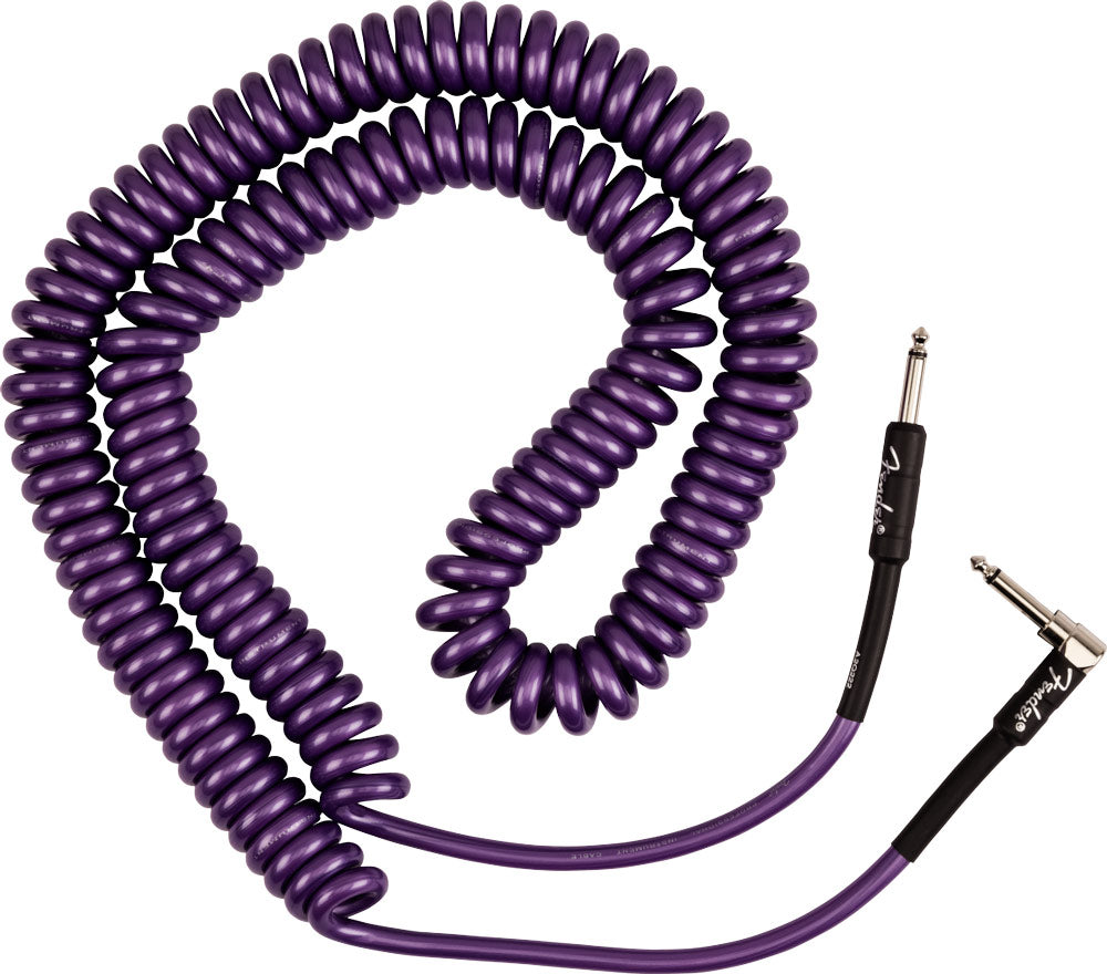 Fender J Mascis Coil Cable, 30', Purple