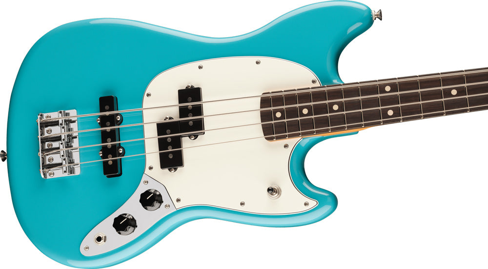 Fender Player II Mustang Bass PJ - Aquatone Blue