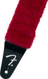 Fender Poodle Plush Strap - Red