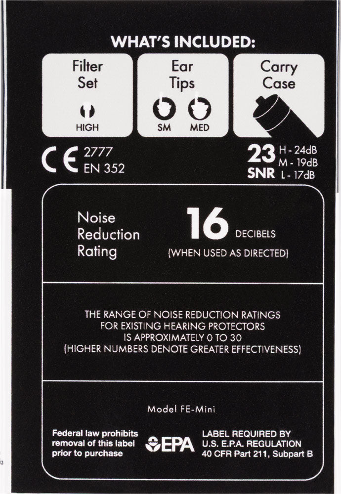 Fender Professional Hi-Fi Ear Plugs