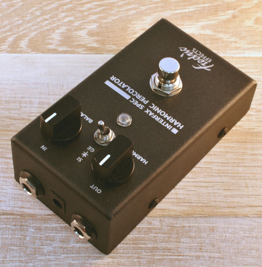 Fredric Effects Harmonic Percolator - Interfax Spec Overdrive/Distortion Pedal