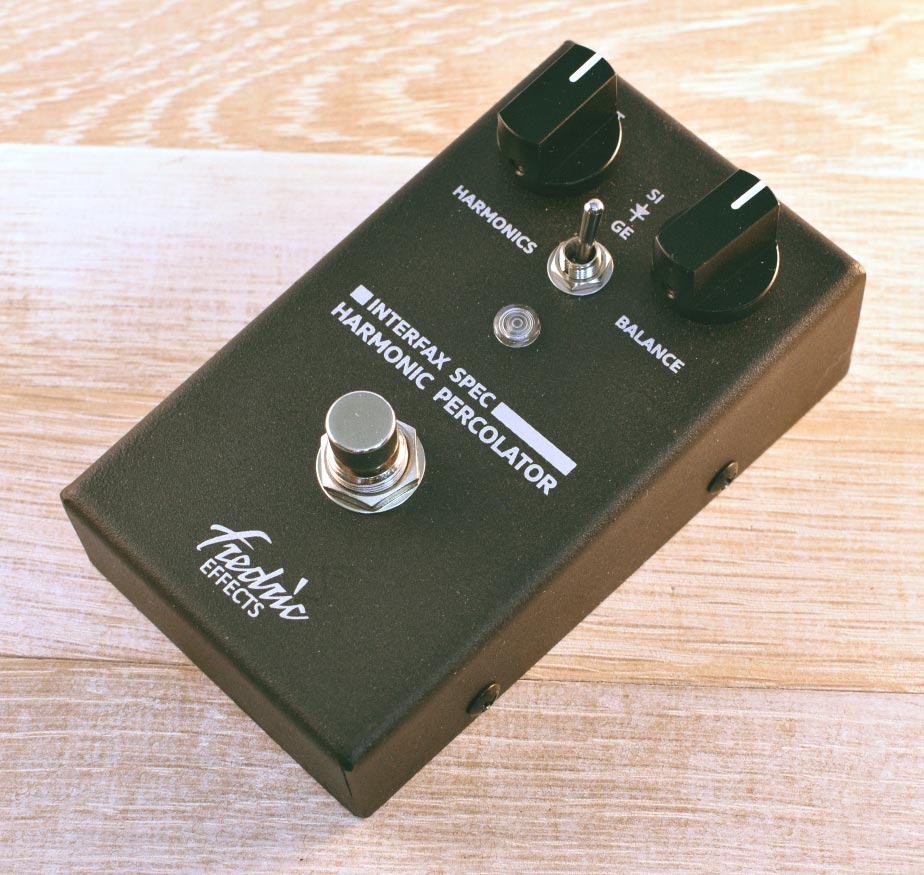 Fredric Effects Harmonic Percolator - Interfax Spec Overdrive/Distortion Pedal
