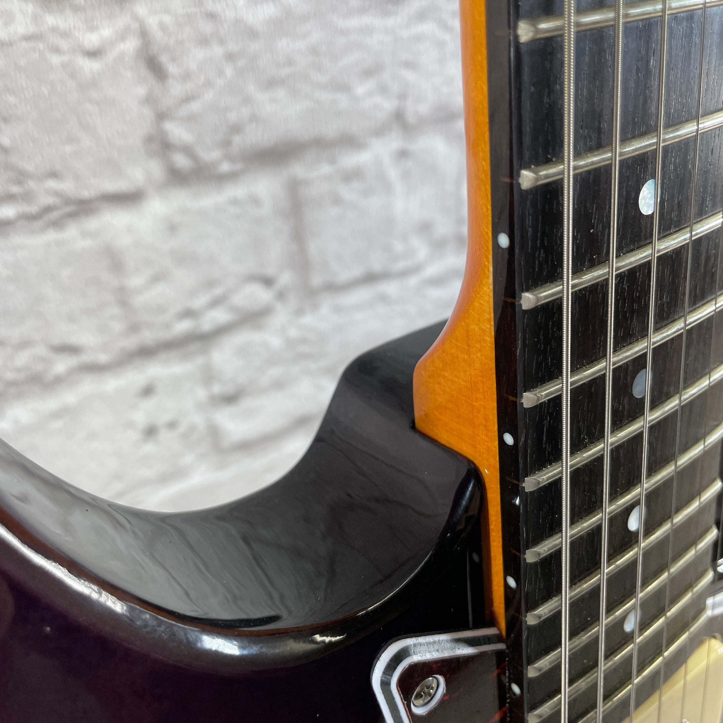 Yamaha PAC611HFM TP Pacifica Electric Guitar - Transparent Purple
