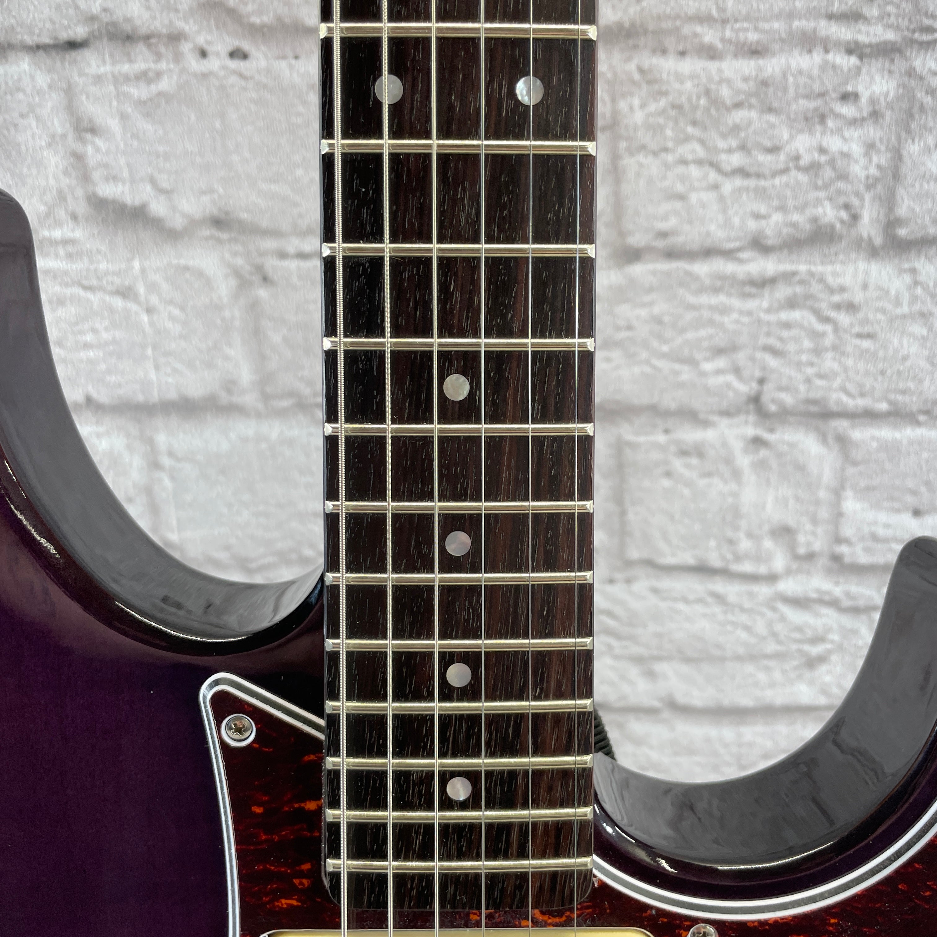 Yamaha PAC611HFM TP Pacifica Electric Guitar - Transparent Purple