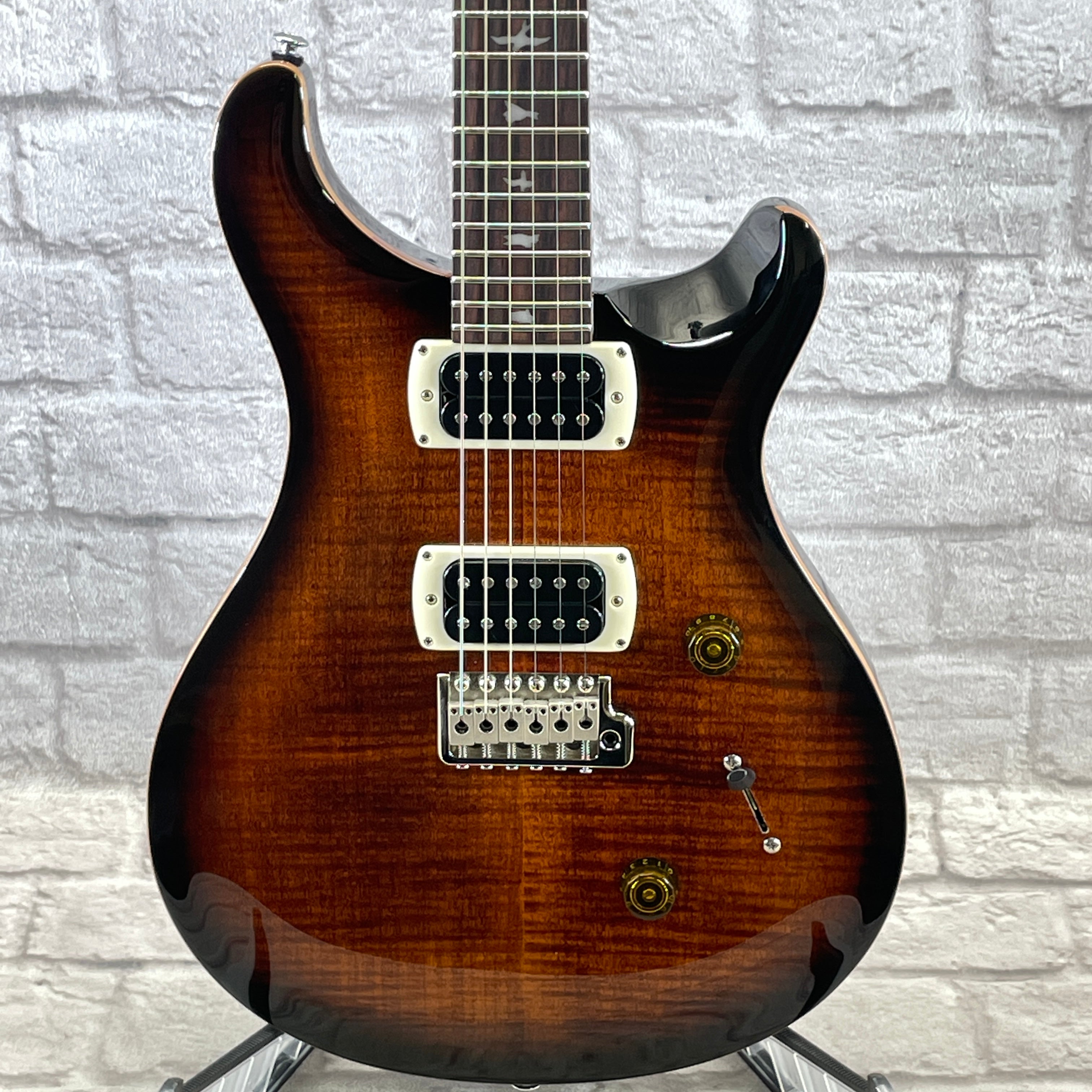 PRS Guitars SE Custom 24 Electric Guitar - Black Gold Sunburst