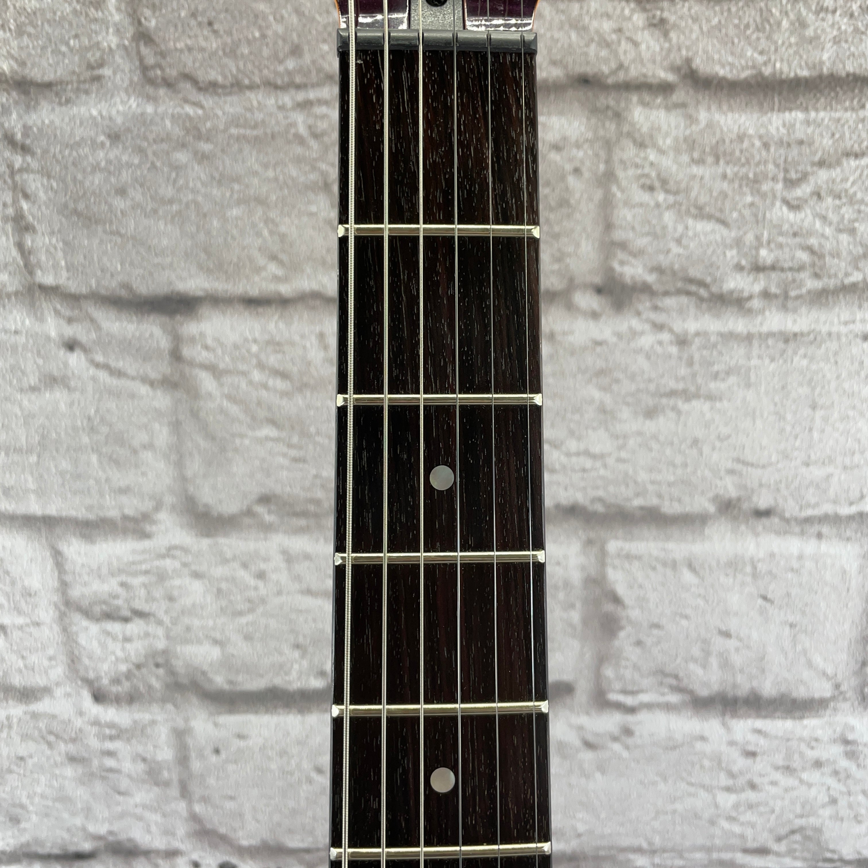 Yamaha PAC611HFM TP Pacifica Electric Guitar - Transparent Purple
