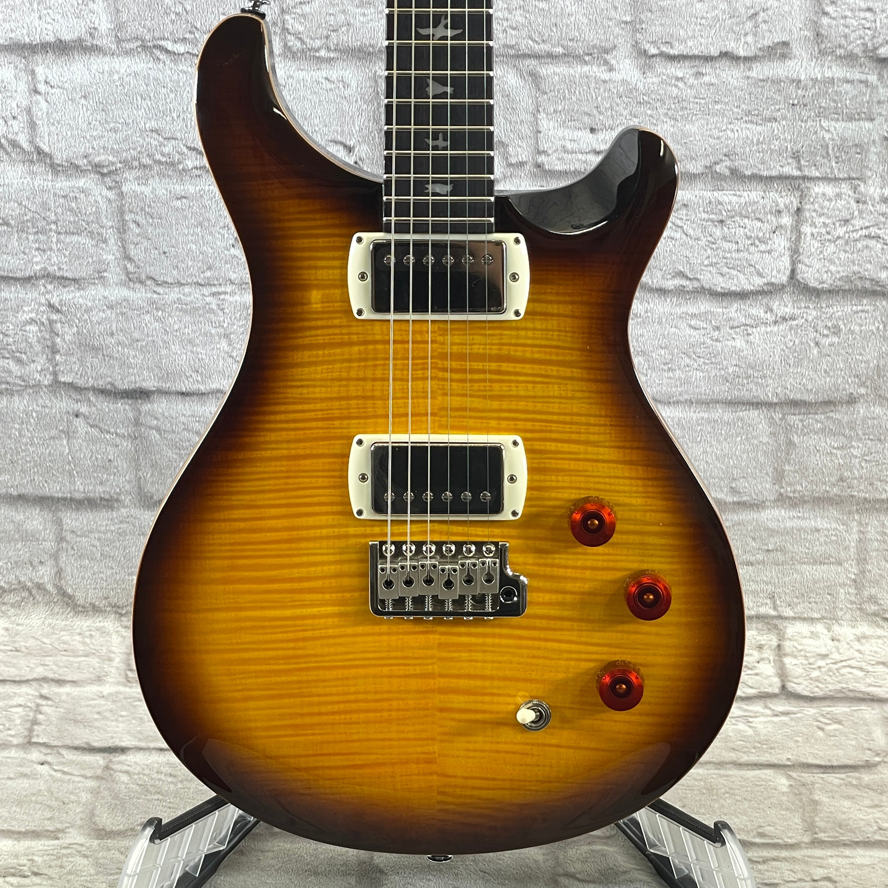 PRS Guitars SE DGT McCarty Tobacco Sunburst - Birds