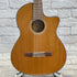 Used: Fender CN-140SCE Nylon Thinline - Natural