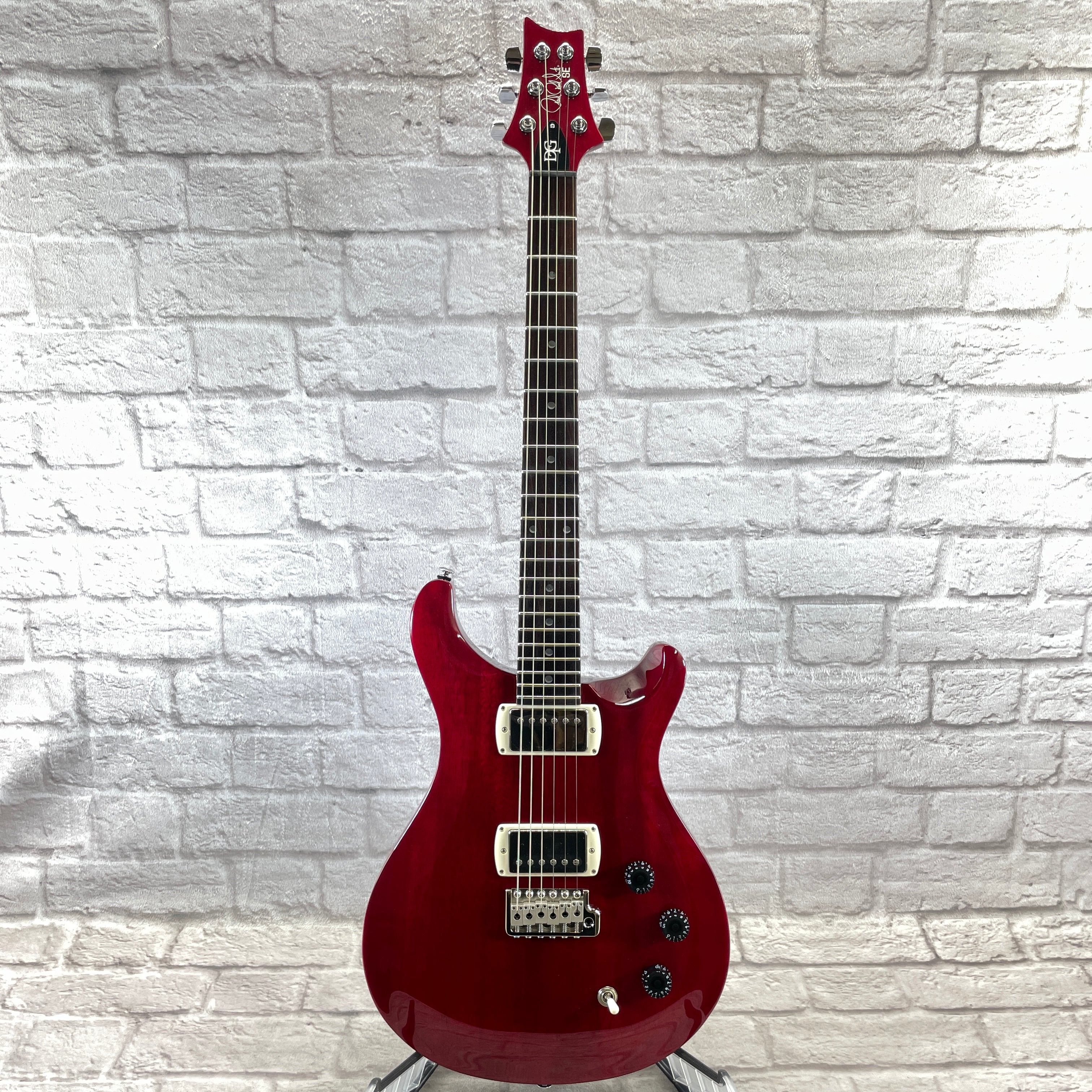 PRS Guitars SE DGT David Grissom Standard Electric Guitar -  Vintage Cherry