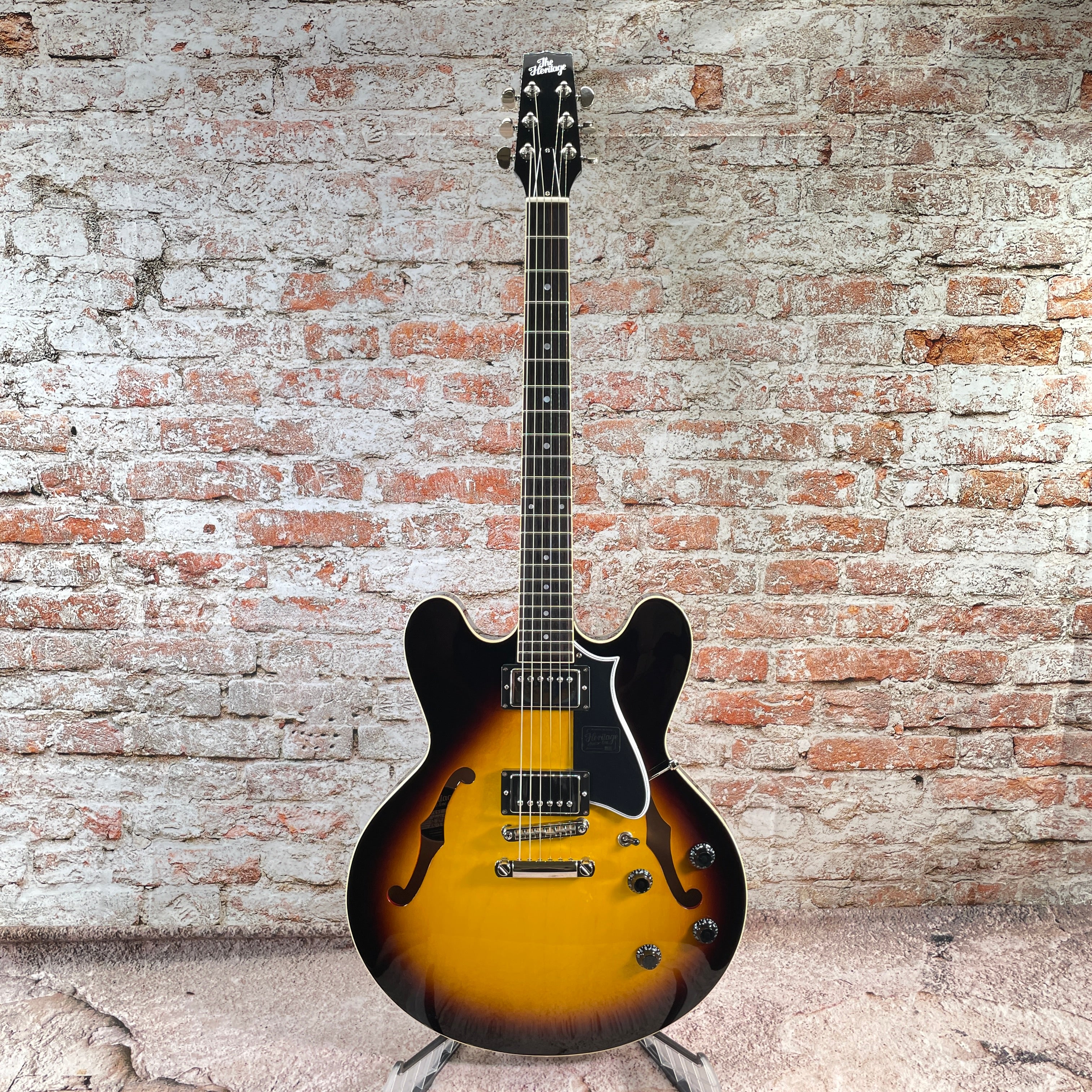 DEMO: Heritage Guitars Standard H535 Semi-Hollow Body Guitar - Original Sunburst