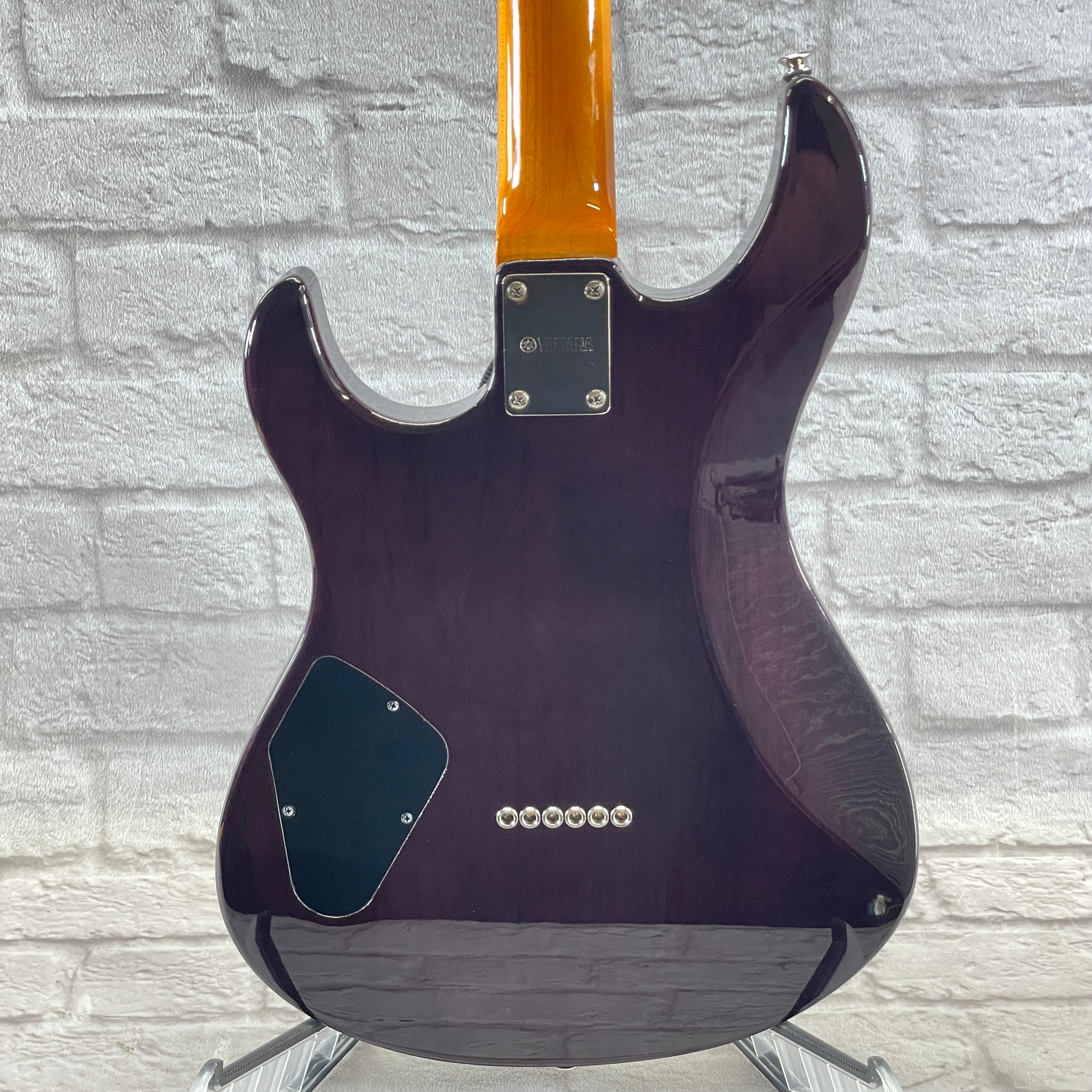 Yamaha PAC611HFM TP Pacifica Electric Guitar - Transparent Purple