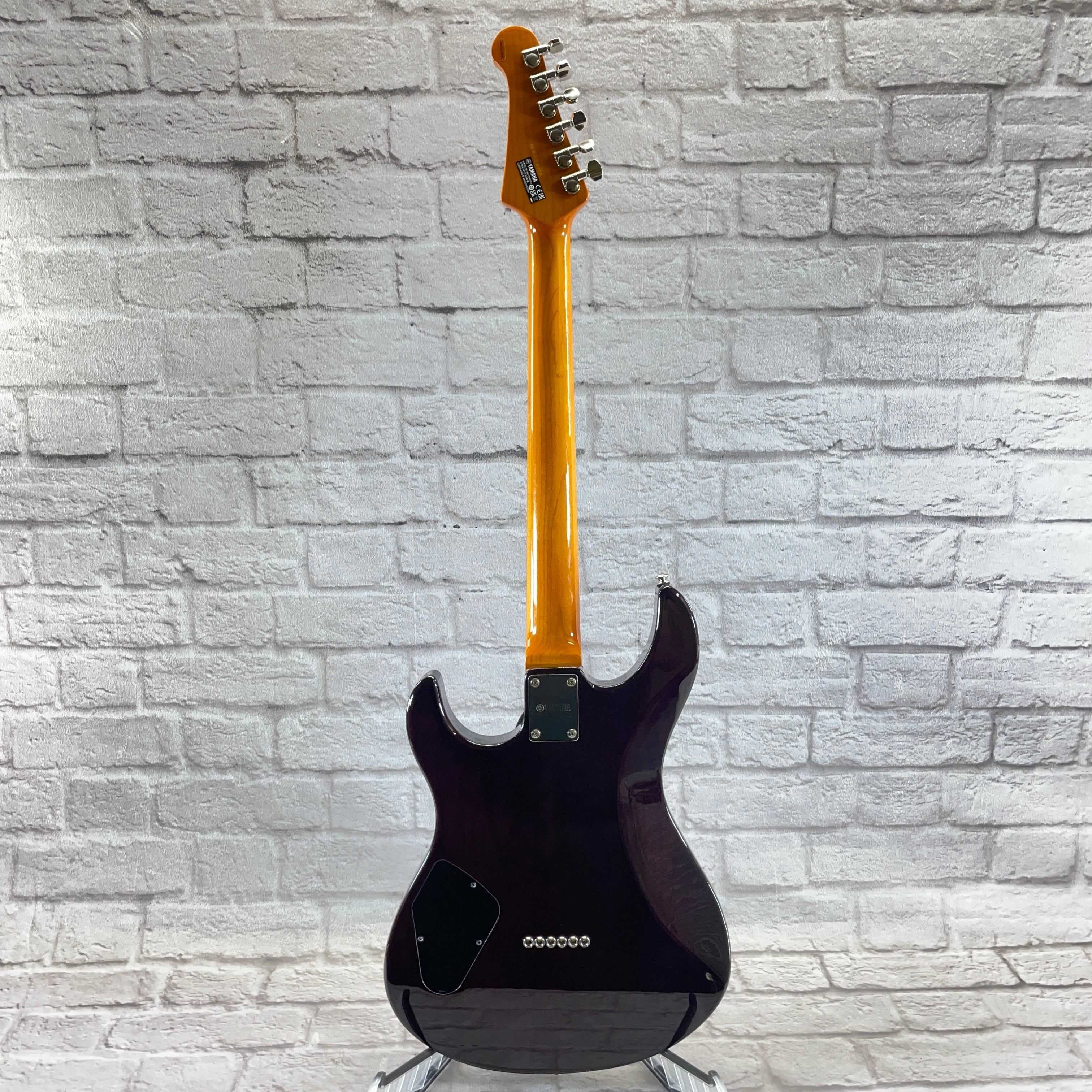 Yamaha PAC611HFM TP Pacifica Electric Guitar - Transparent Purple