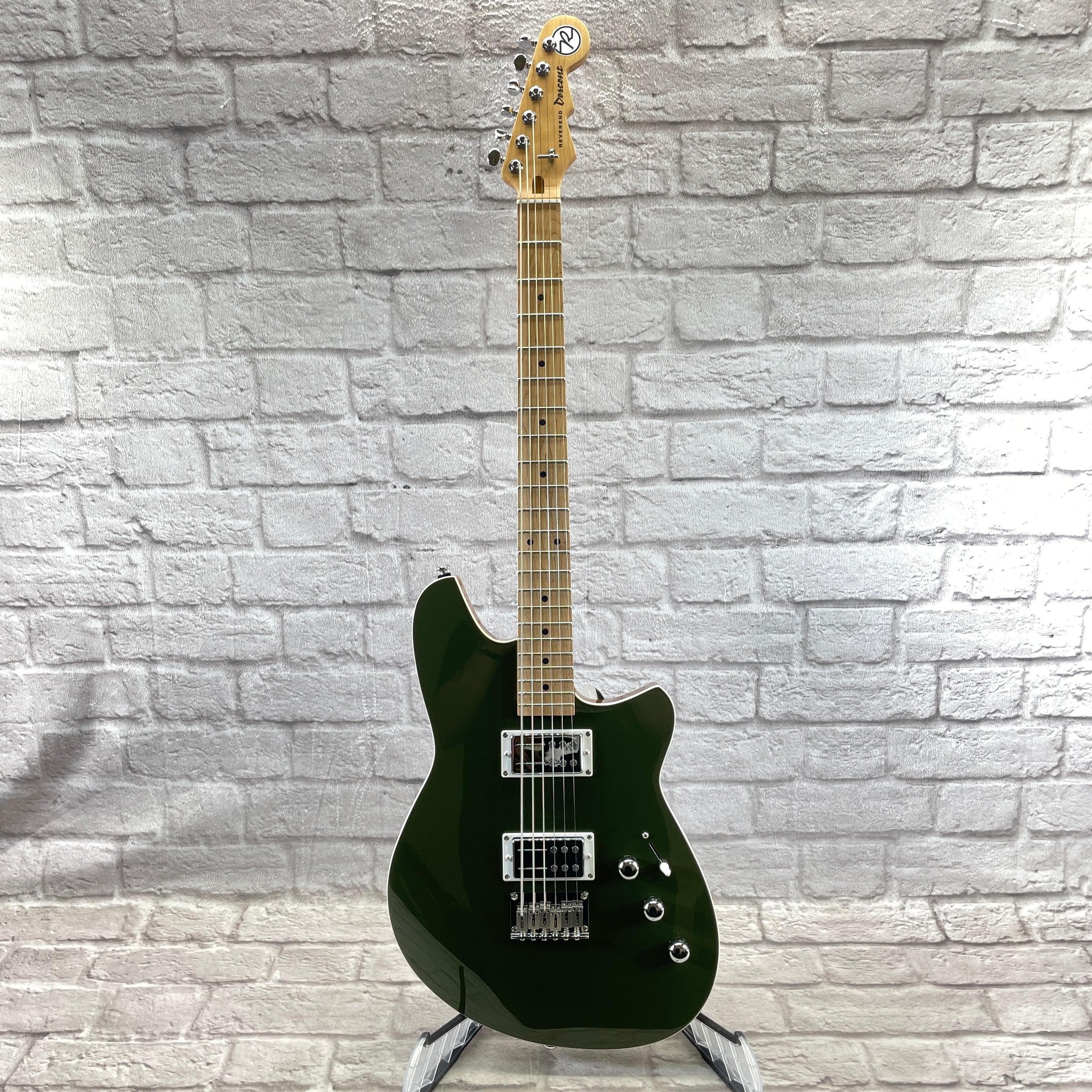 Reverend Guitars Descent - in Army Green