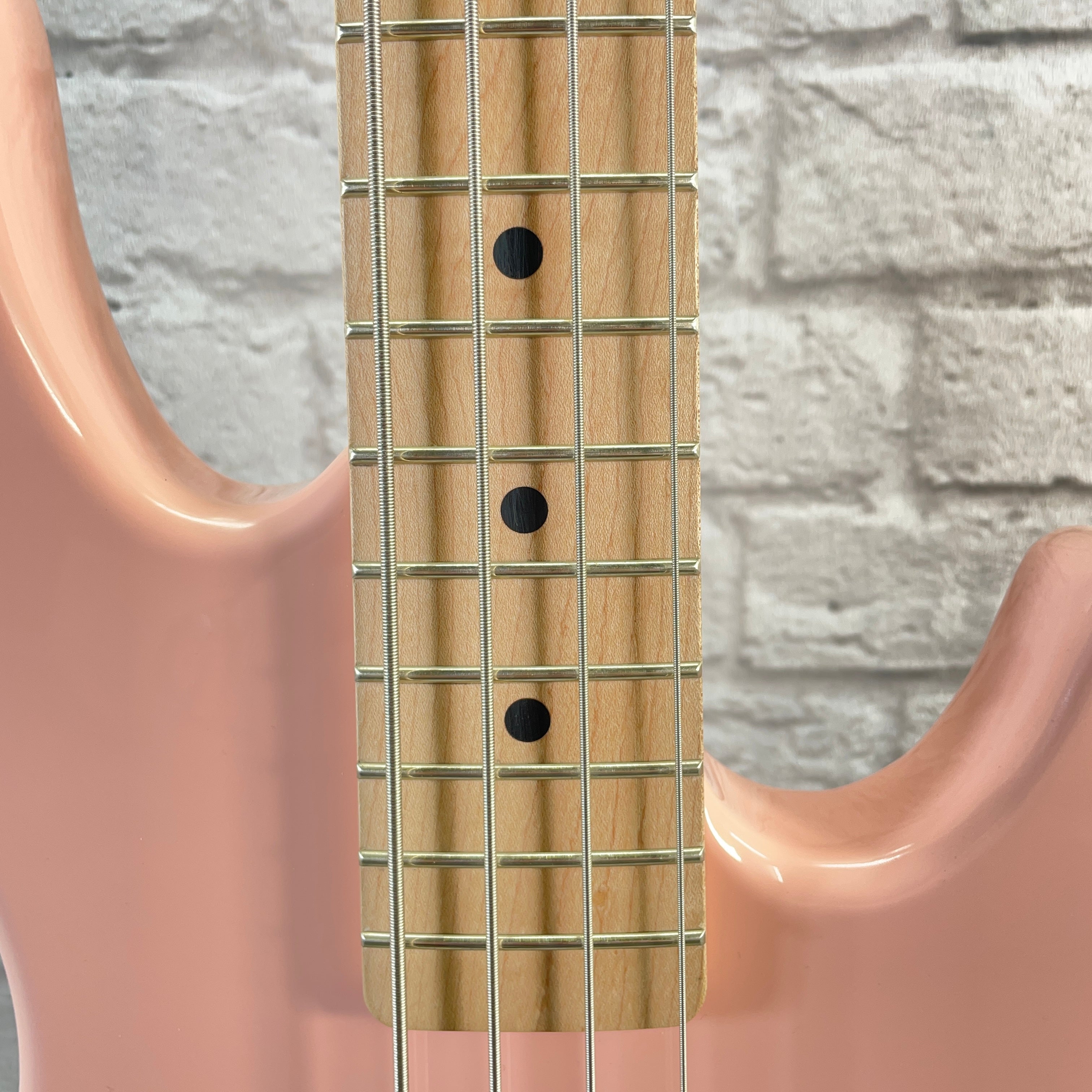 G&L Guitars Tribute Series JB-2 Bass Guitar - Shell Pink