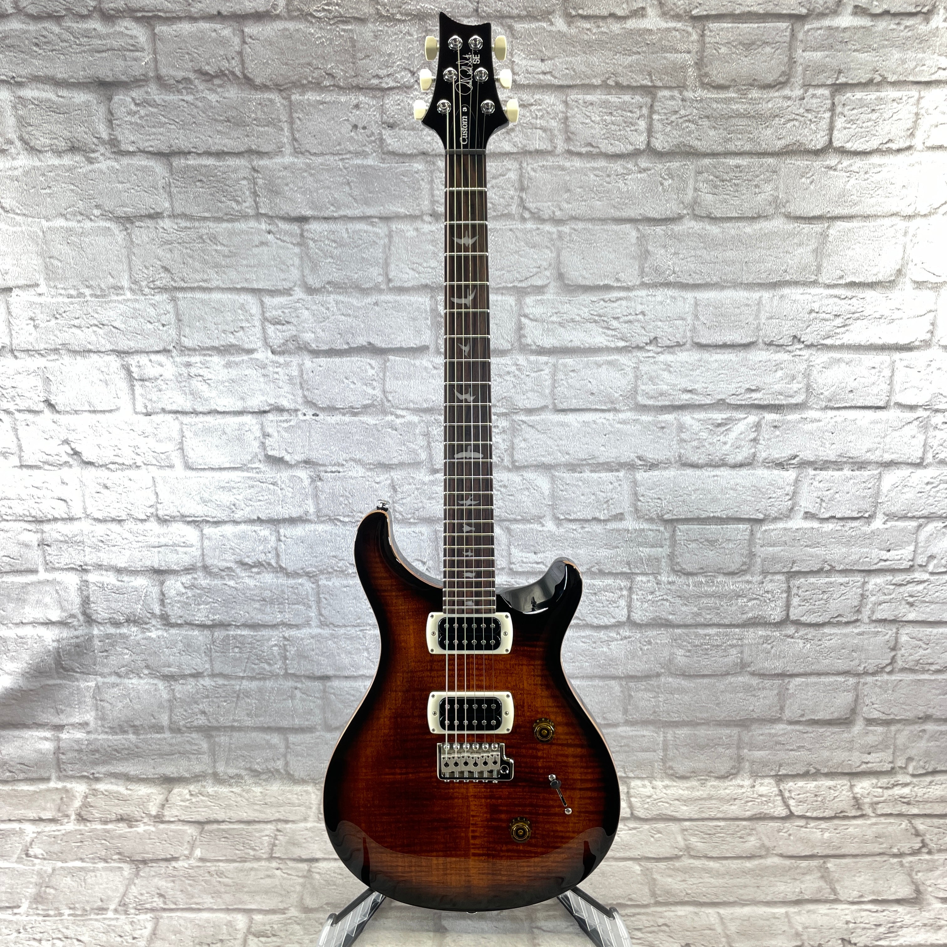 PRS Guitars SE Custom 24 Electric Guitar - Black Gold Sunburst