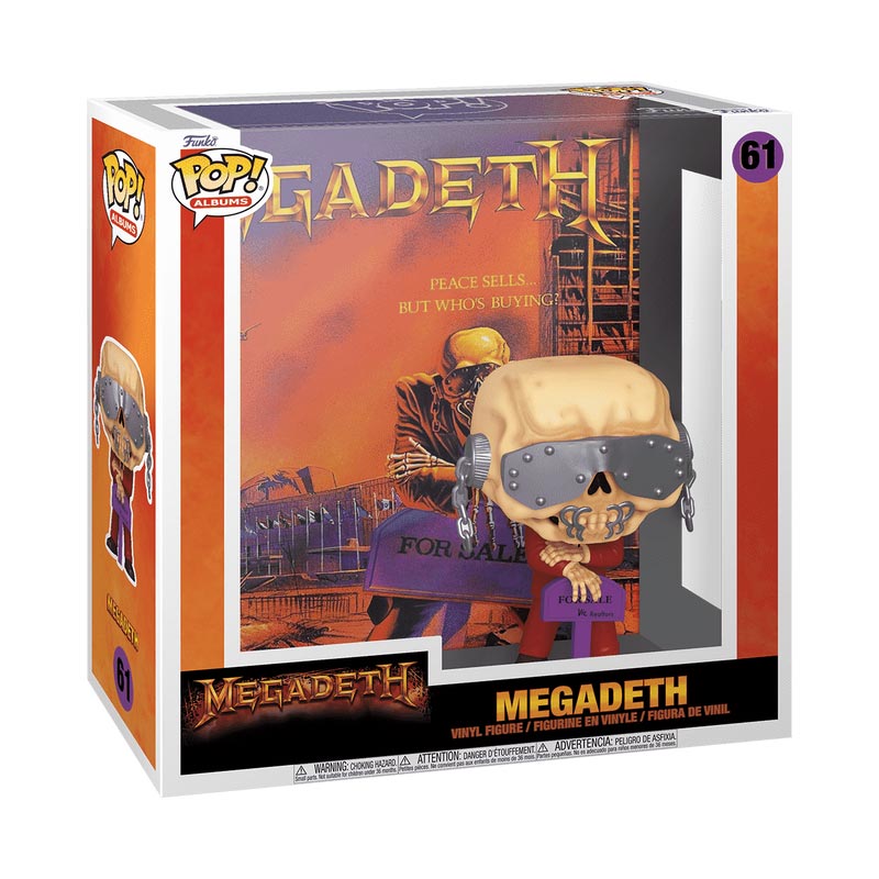 Funko #61 POP! Albums Megadeath Peace Sells But Whose Buying?