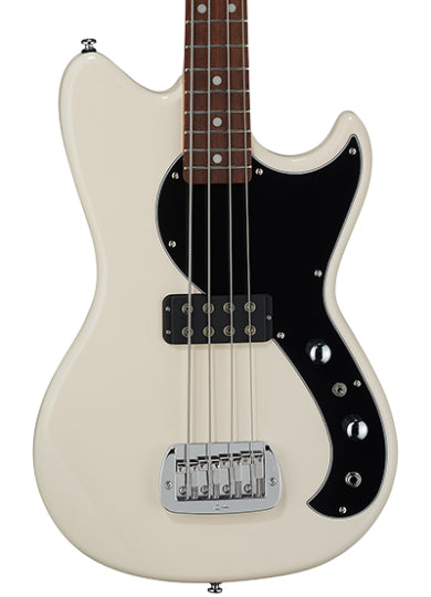 G&L Guitars Tribute Series Fallout Short Scale Bass - Olympic White