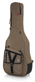 Gator Cases Transit Series Acoustic Guitar Gig Bag- Tan