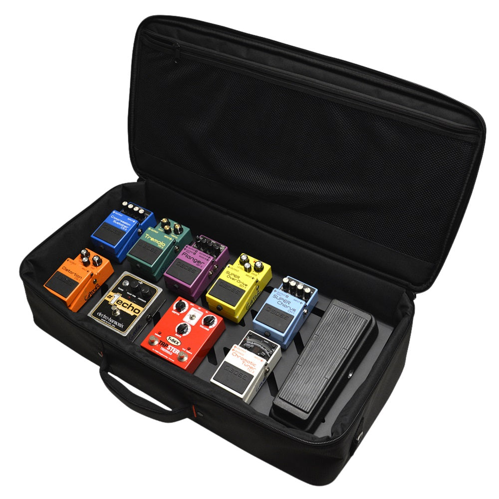 Gator Cases GPB-BAK-1 Black Aluminum Pedal Board - Large w/ Carry Bag